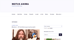 Desktop Screenshot of motus-anima.com